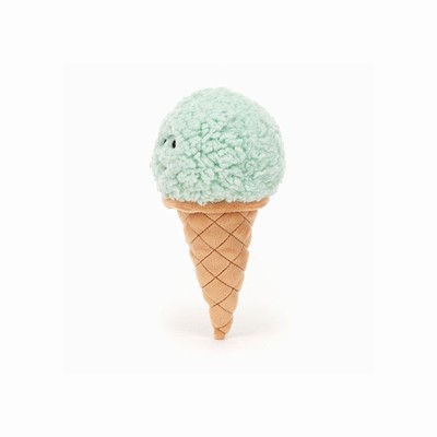 Jellycat Irresistible Ice Cream Mint USA | 93762EWSY